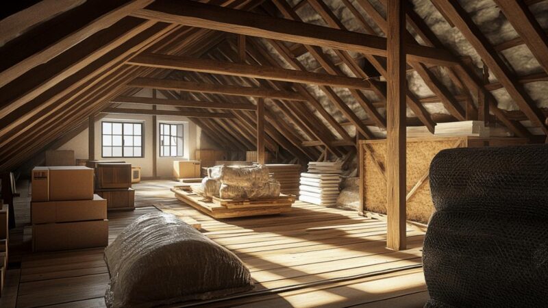 Isolation naturelle entre solives : les solutions vertes pour vos combles perdus