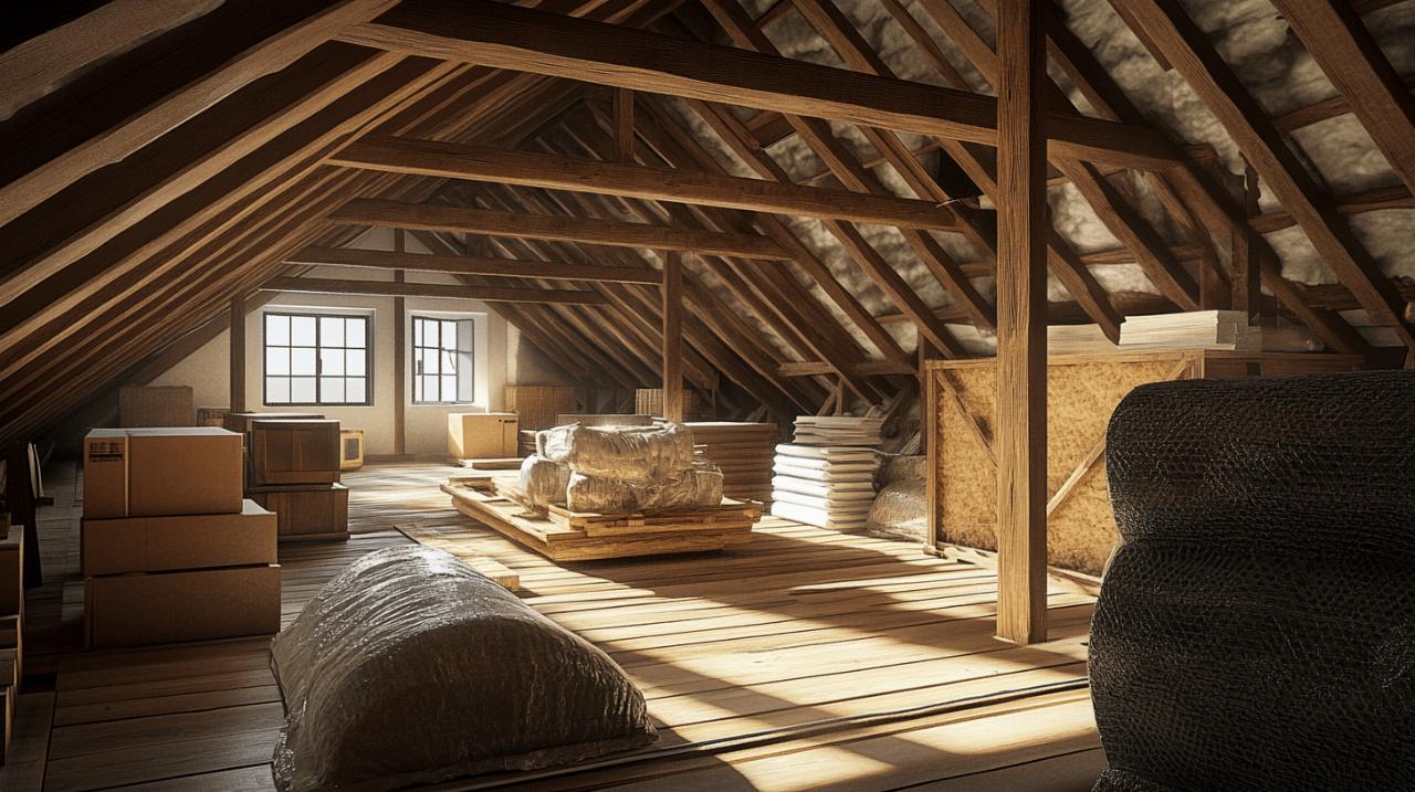 Isolation naturelle entre solives : les solutions vertes pour vos combles perdus